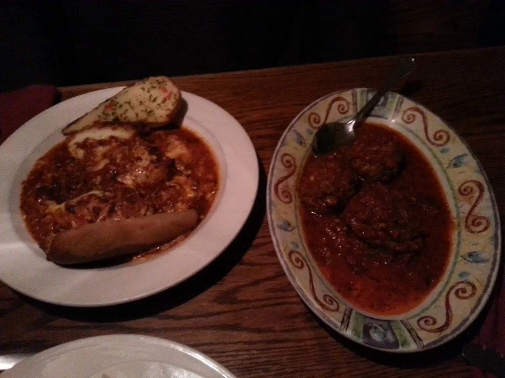 Chicken Parmesan and Meatballs