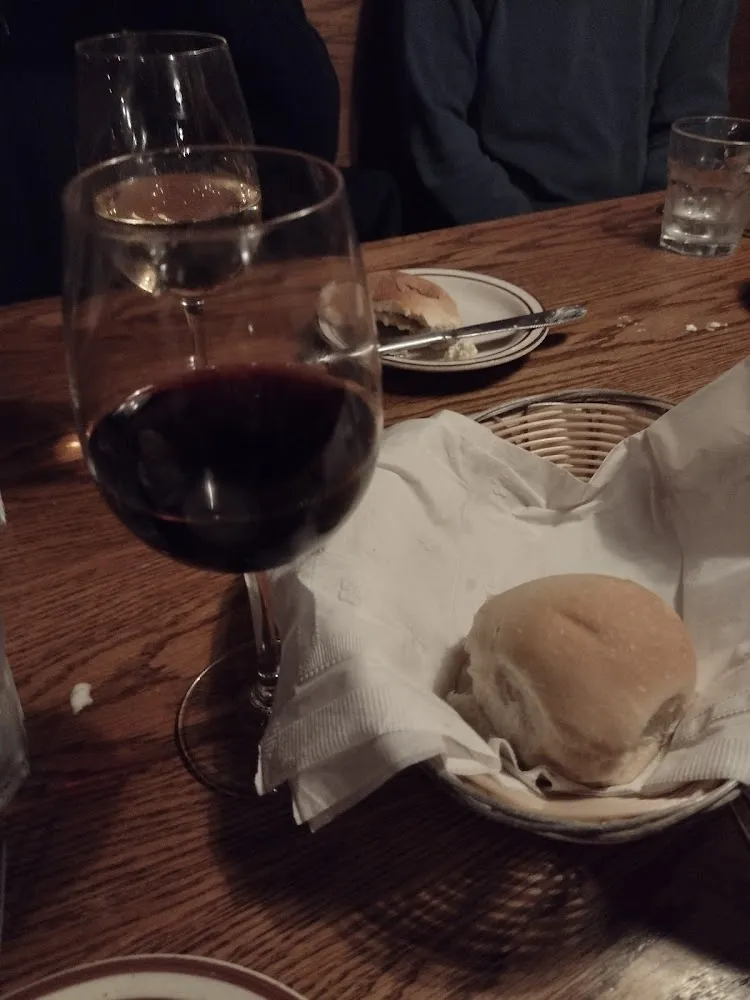 Food Are Served Warm and the Wine Is Cabernet Sauvignon