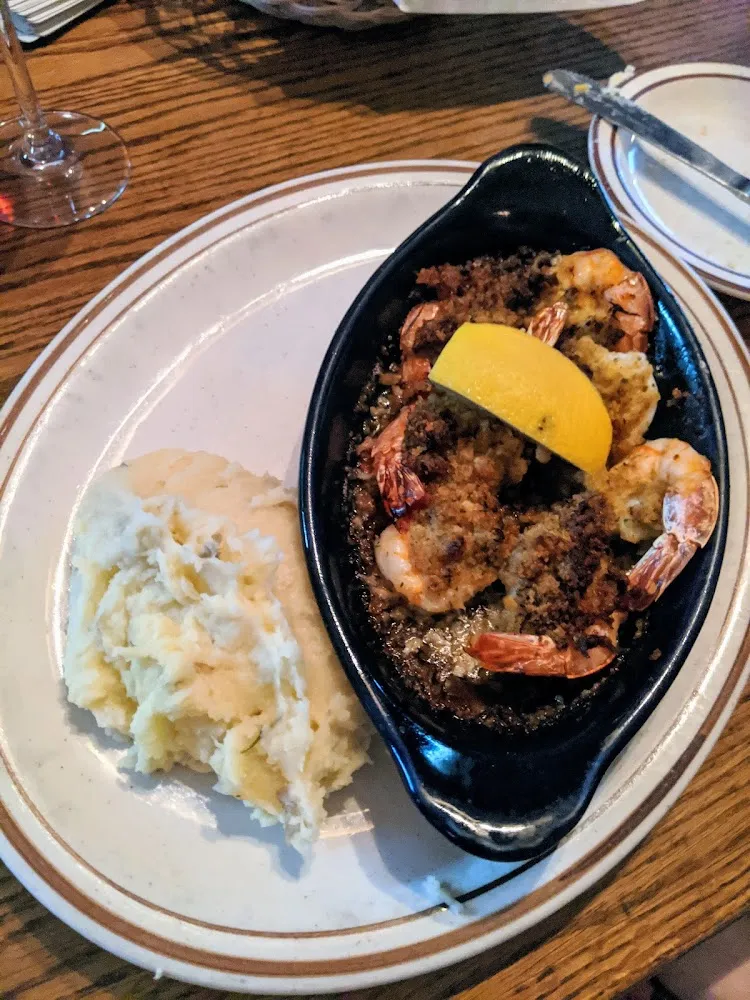 Jumbo Shrimp Scampi with Lots of Garlic Butter